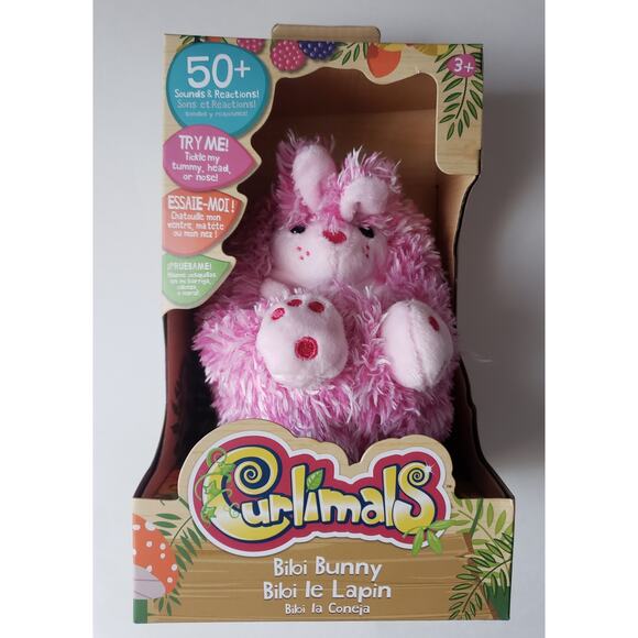 Curlimals Bibi Bunny NEW in box - Picture 1 of 9